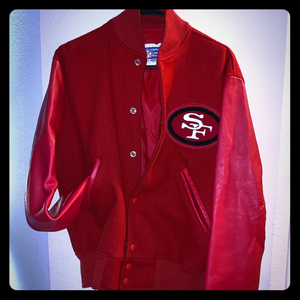 NFL SF STARTER VARSITY JACKET